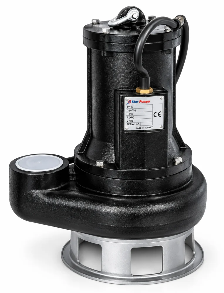 STAR POMPA SPF vx 300 T Vortex Çarklı Foseptik Pompası
