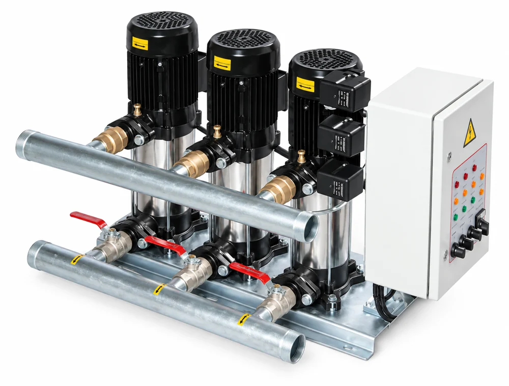 3xSD 80/5 T Üç Pompalı Paket Hidrofor
