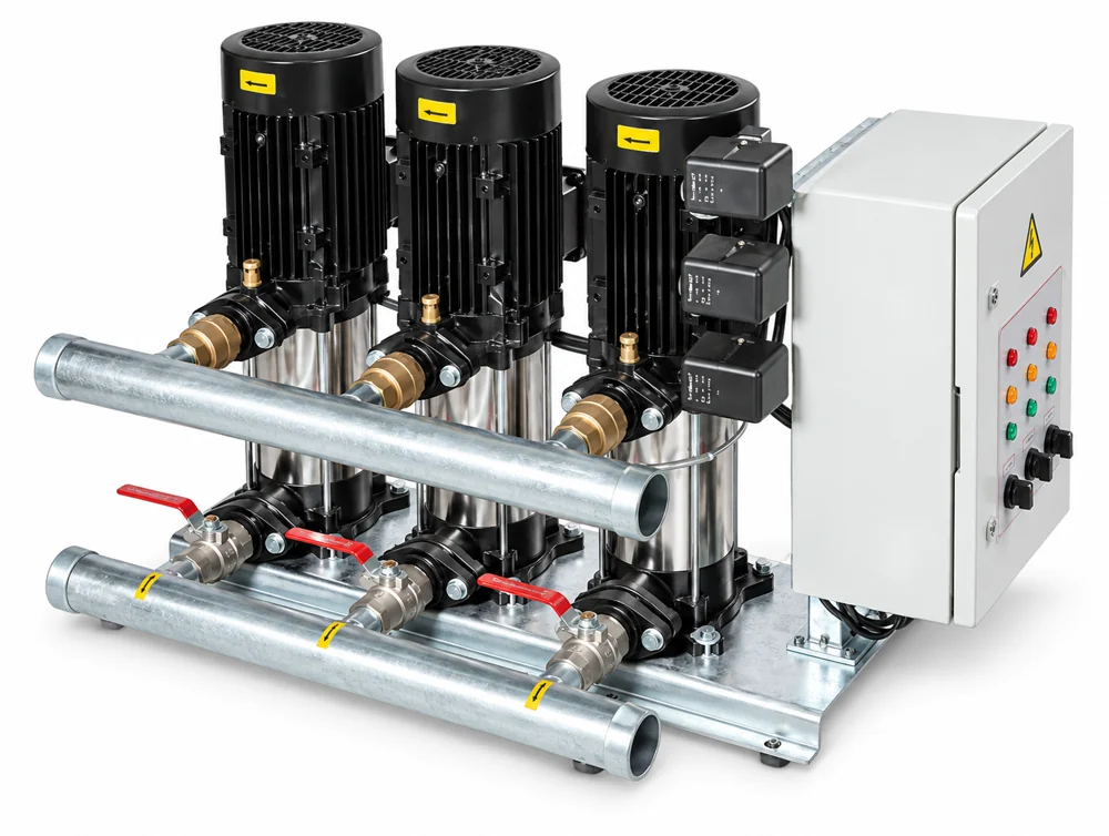 3xSD 90/4 T Üç Pompalı Paket Hidrofor