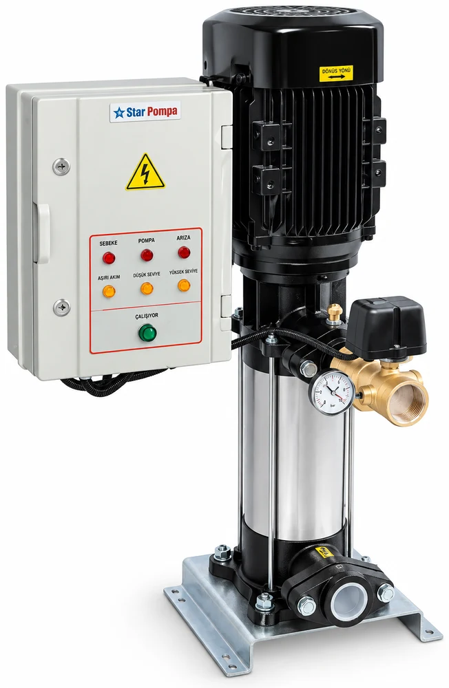 STAR POMPA 1xSD 130/5 T Tek Pompalı Paket Hidrofor